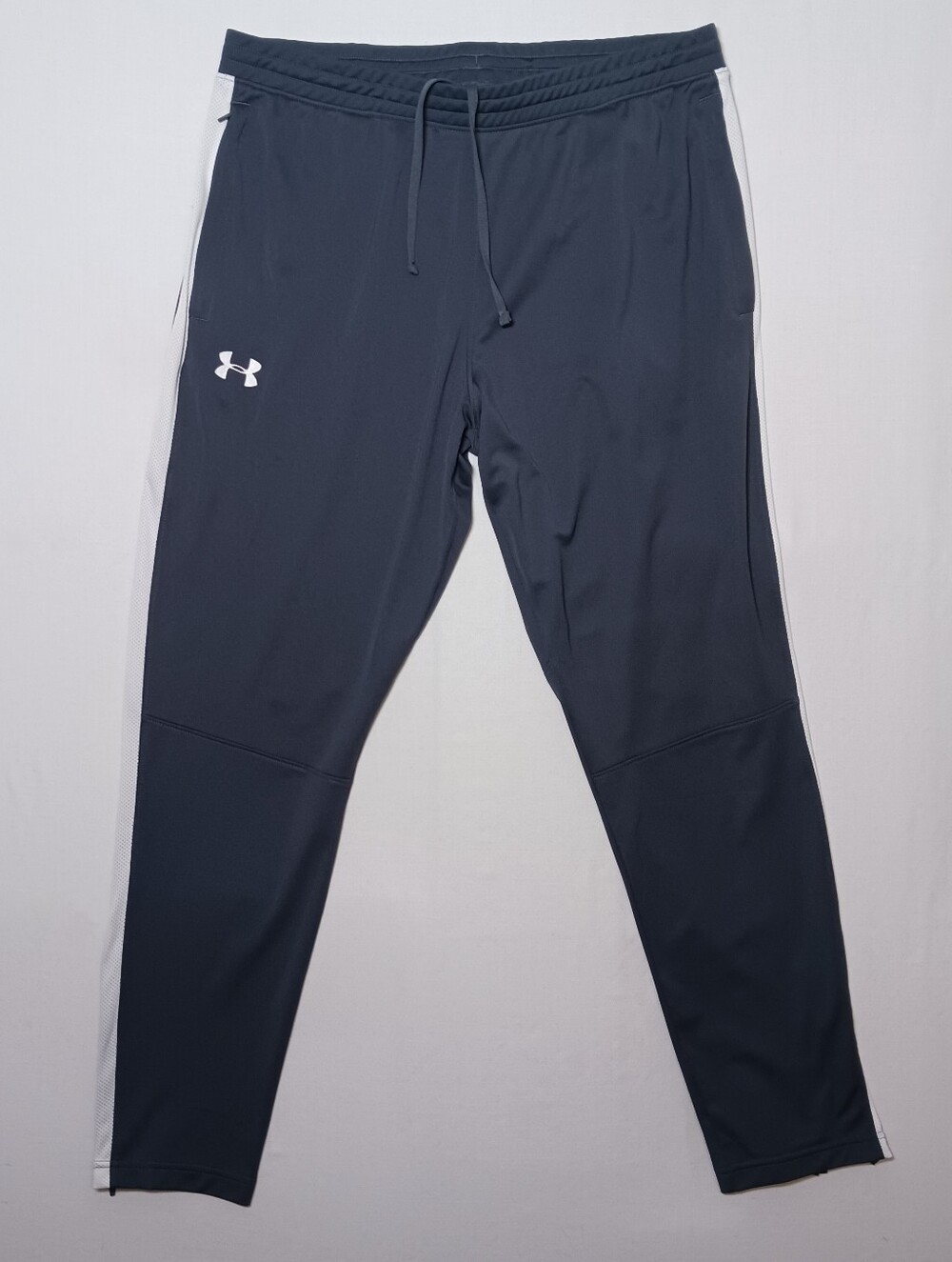Under Armour Mens Fitted Sportstyle Pique Track Pants XL Gray 36X32